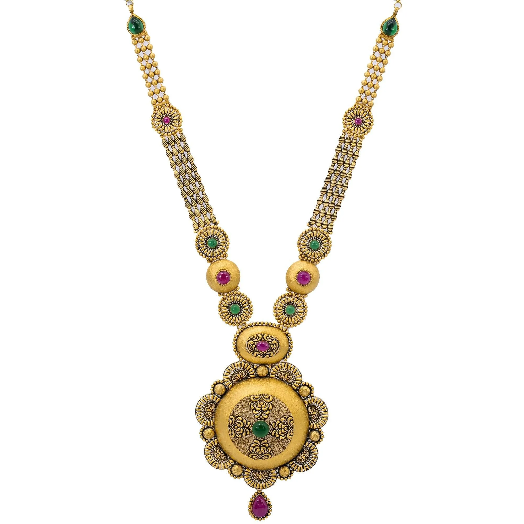 22K Gold Vasudha Jewelry Set