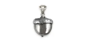 Acorn Pendant Jewelry Sterling Silver Handmade Acorn Pendant ACN1-P