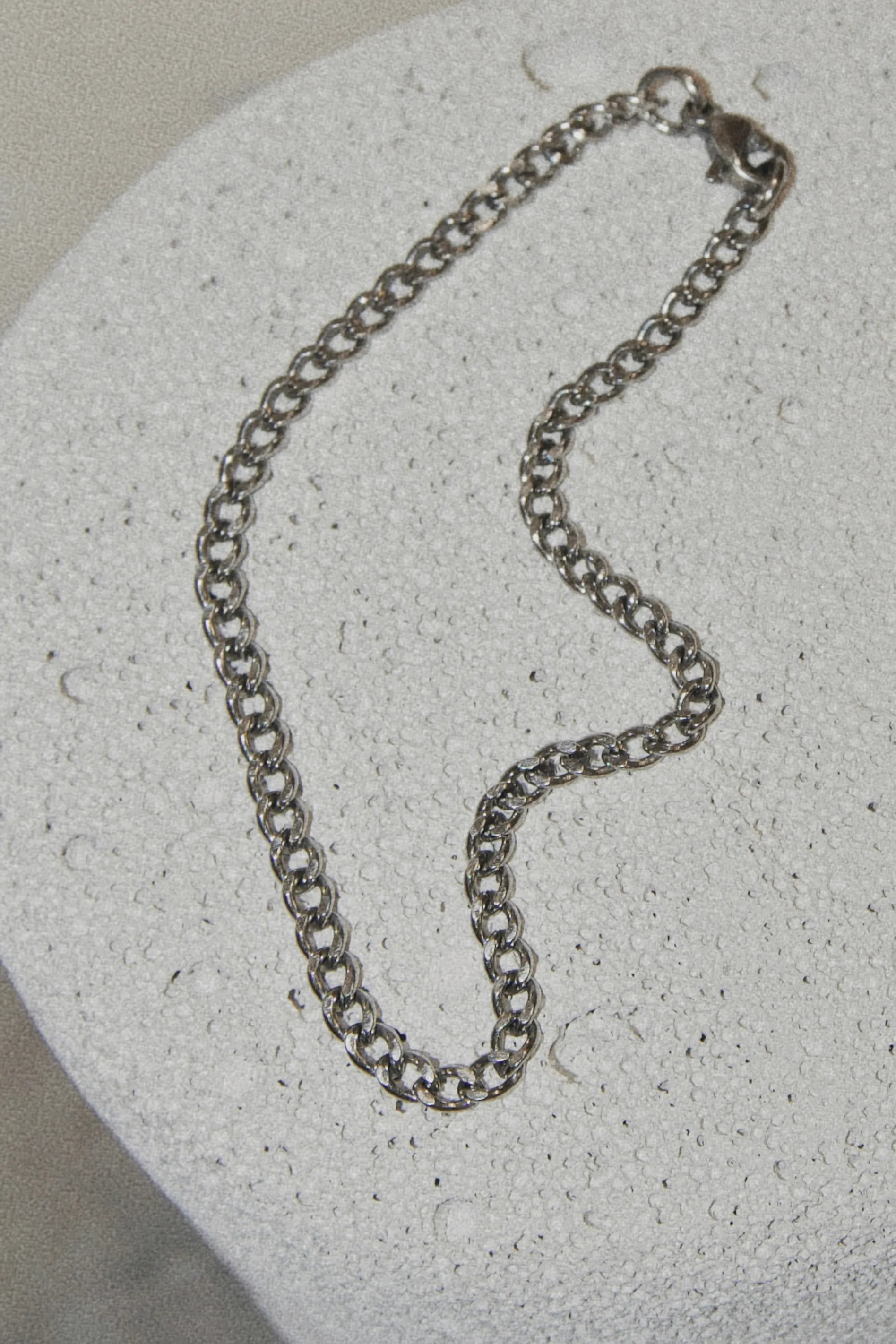 Basic 3mm Curb Chain Bracelet