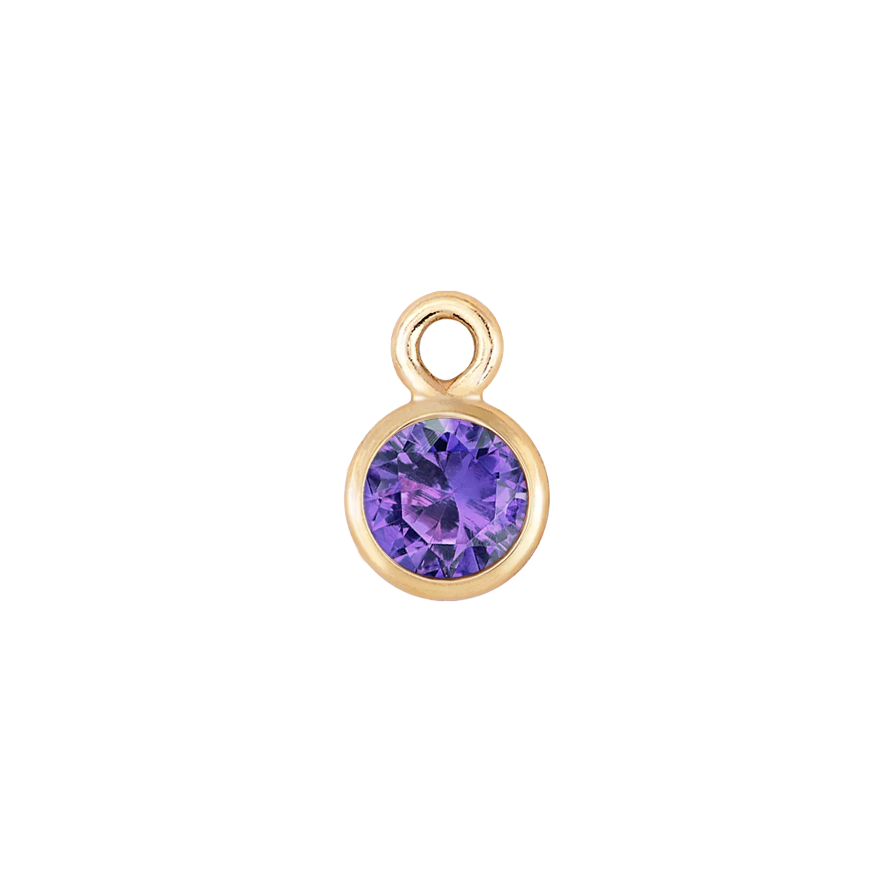 Bezel Birthstones Charms Add On