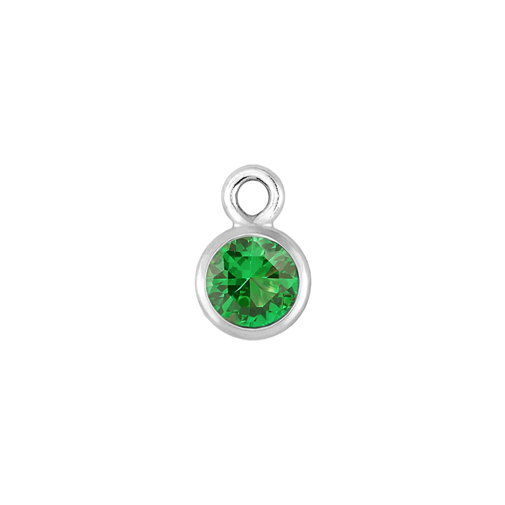 Bezel Birthstones Charms Add On