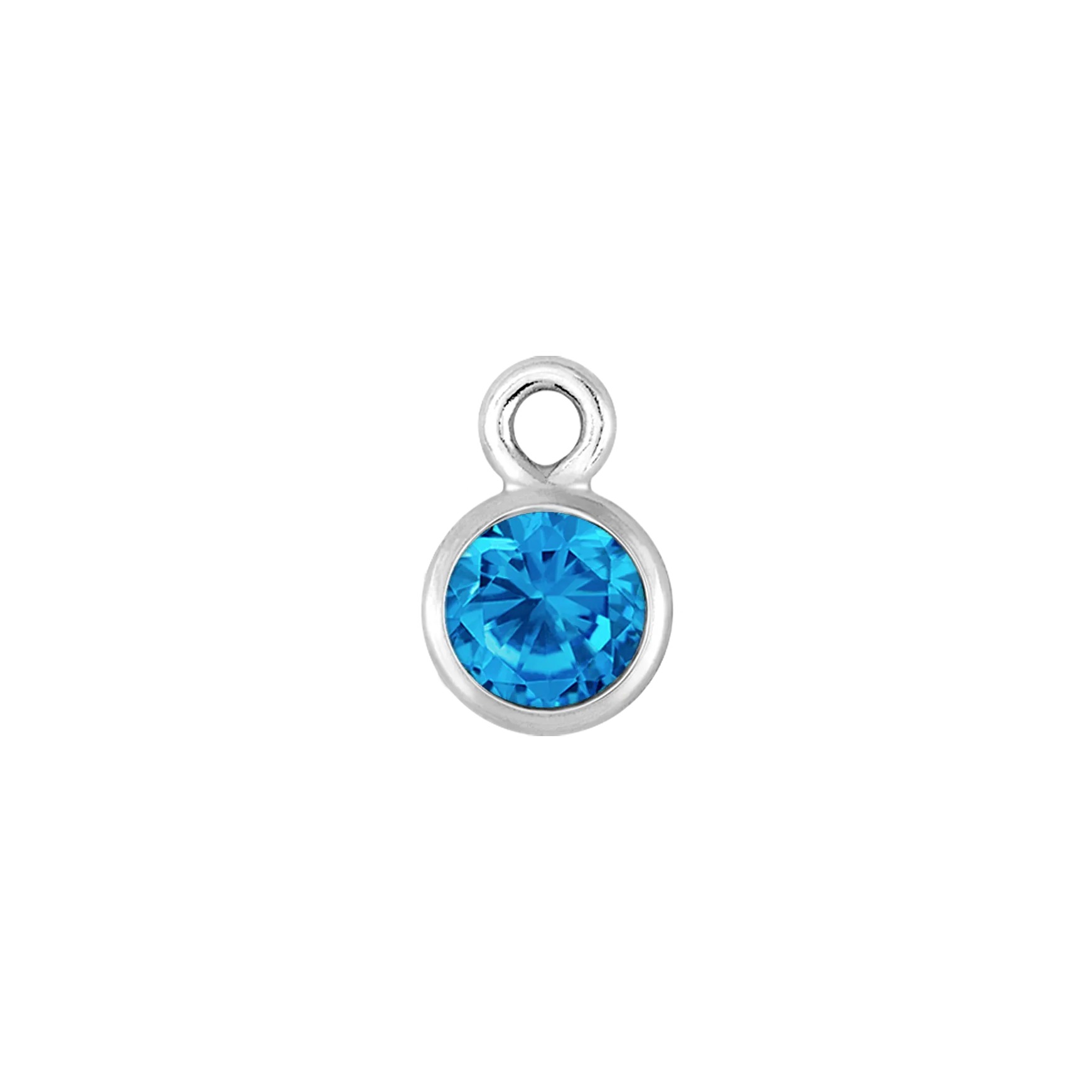 Bezel Birthstones Charms Add On