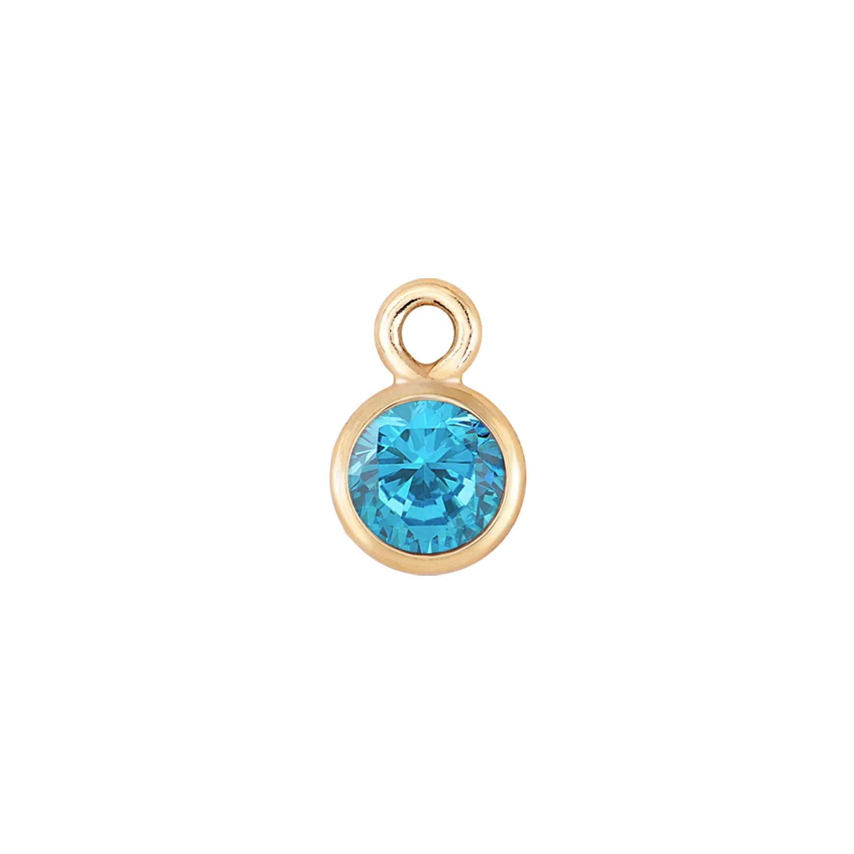 Bezel Birthstones Charms Add On