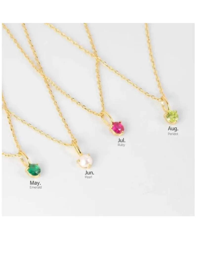 Birthstone Necklace