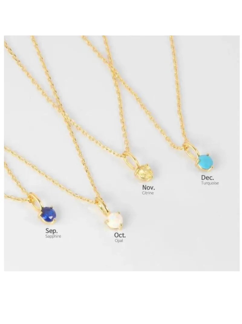 Birthstone Necklace