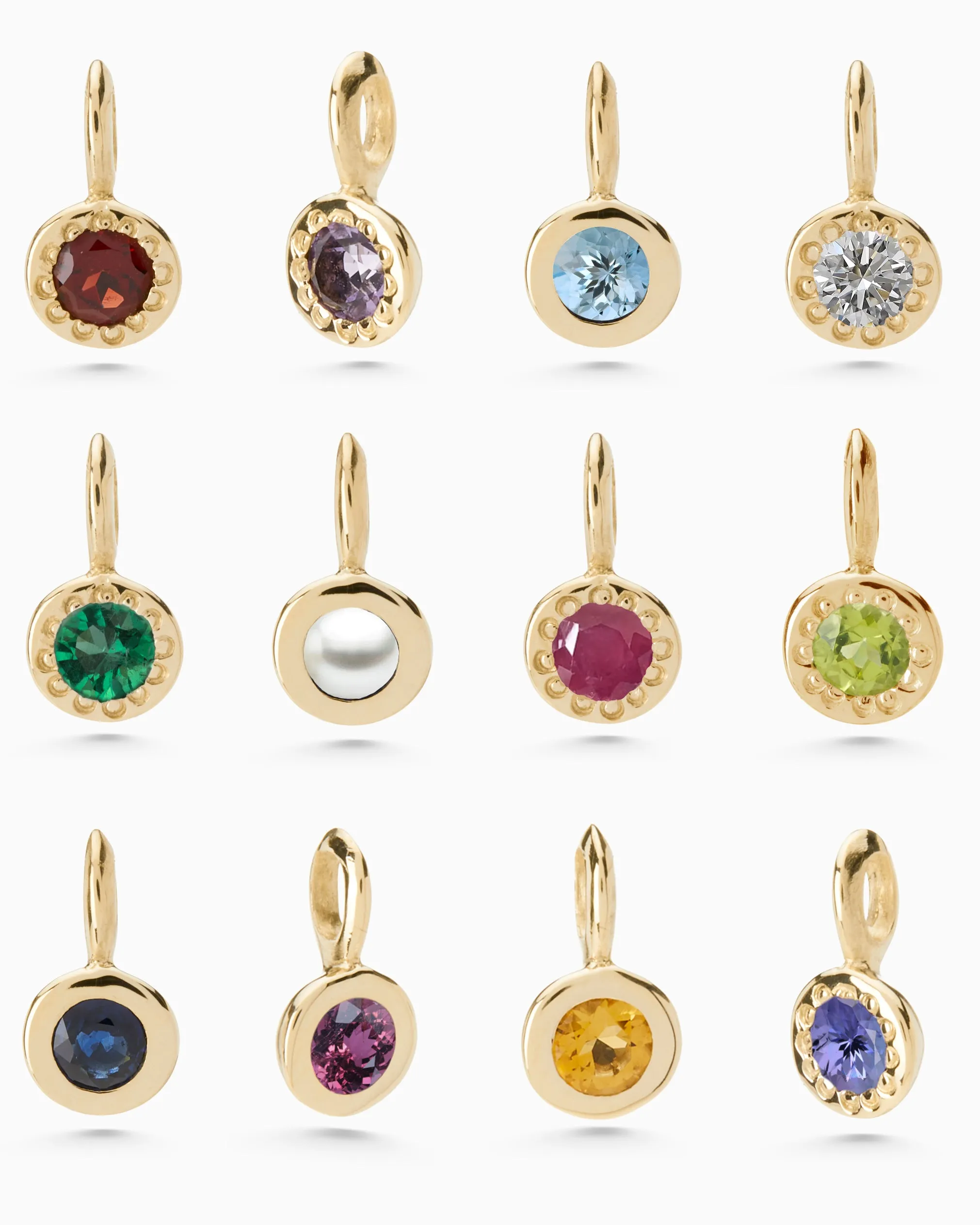 Birthstone Pendant | Gold