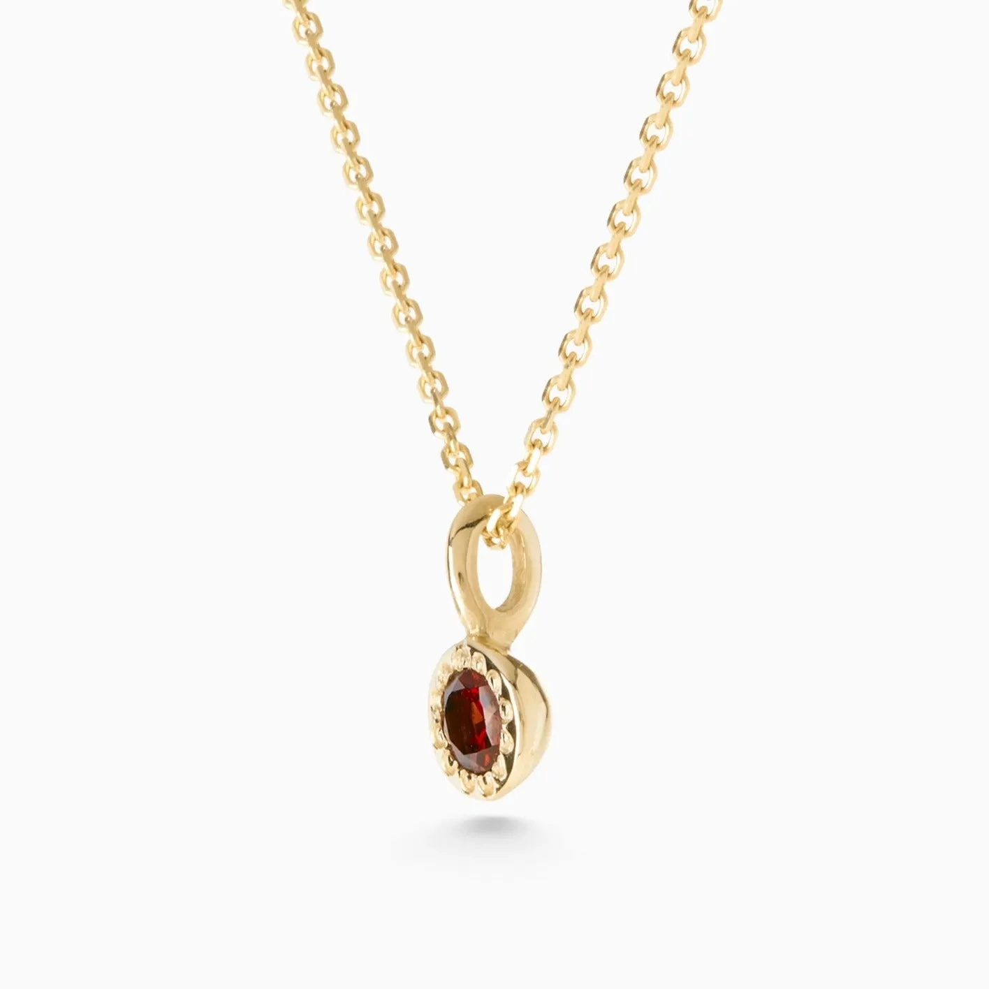 Birthstone Pendant | Gold