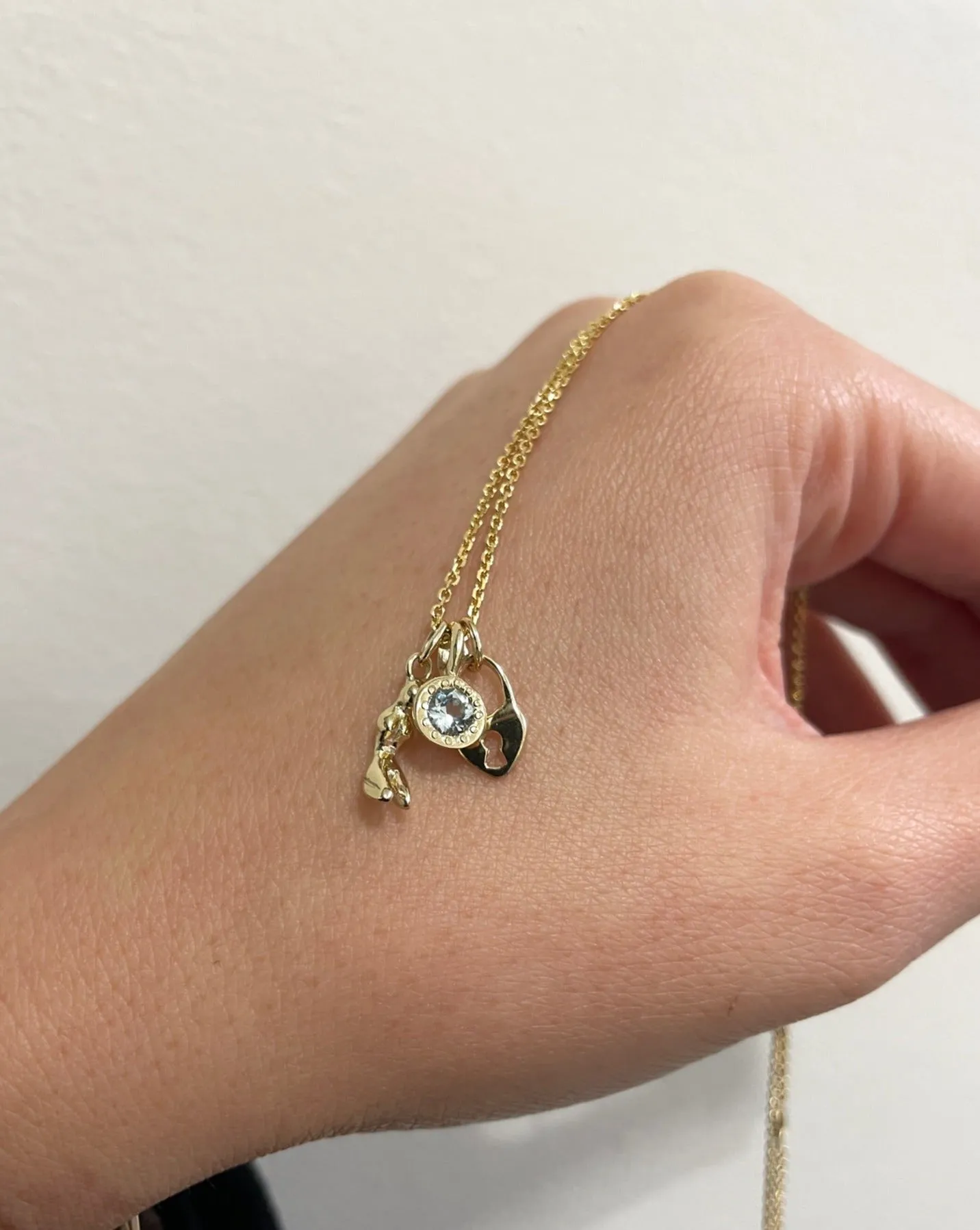 Birthstone Pendant | Gold