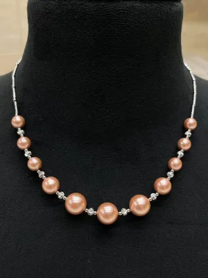 Fresh Water Pearls Short Necklace