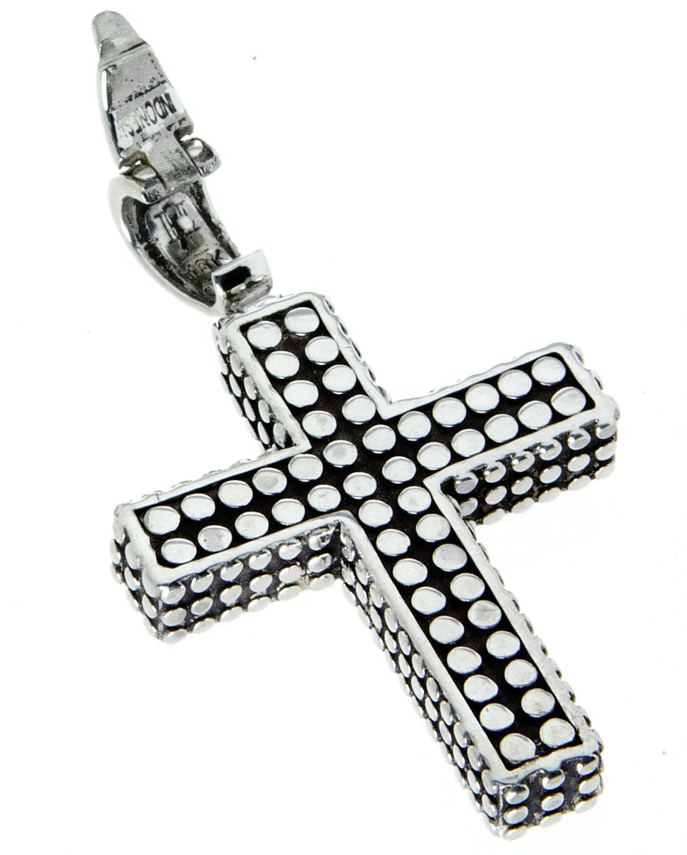 John Hardy Silver & 18kt Gold Dot Cross