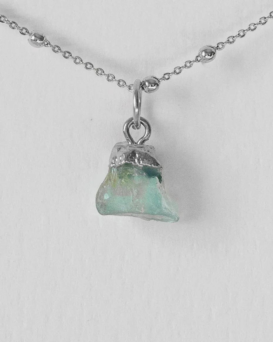 March | Aquamarine Necklace