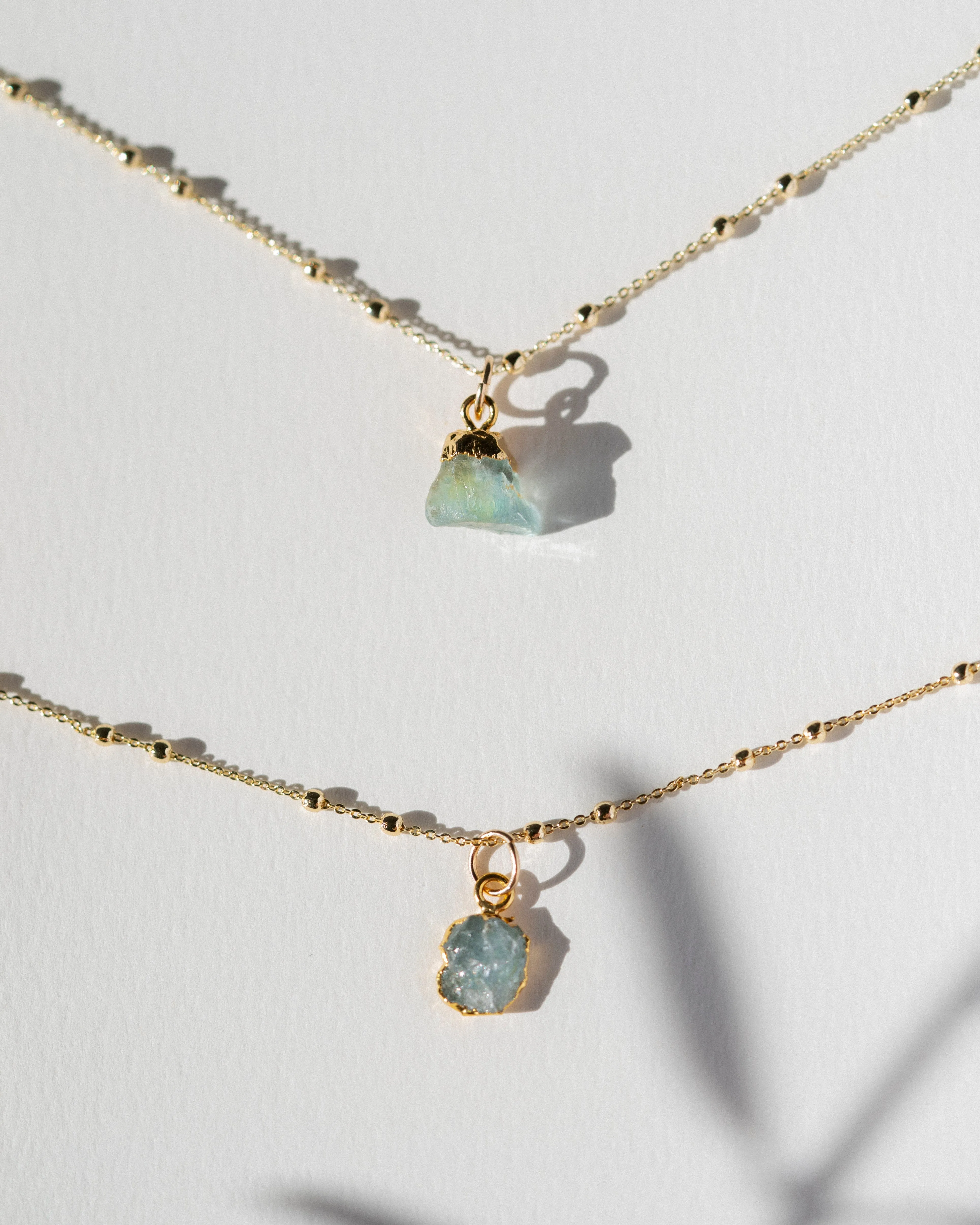 March | Aquamarine Necklace