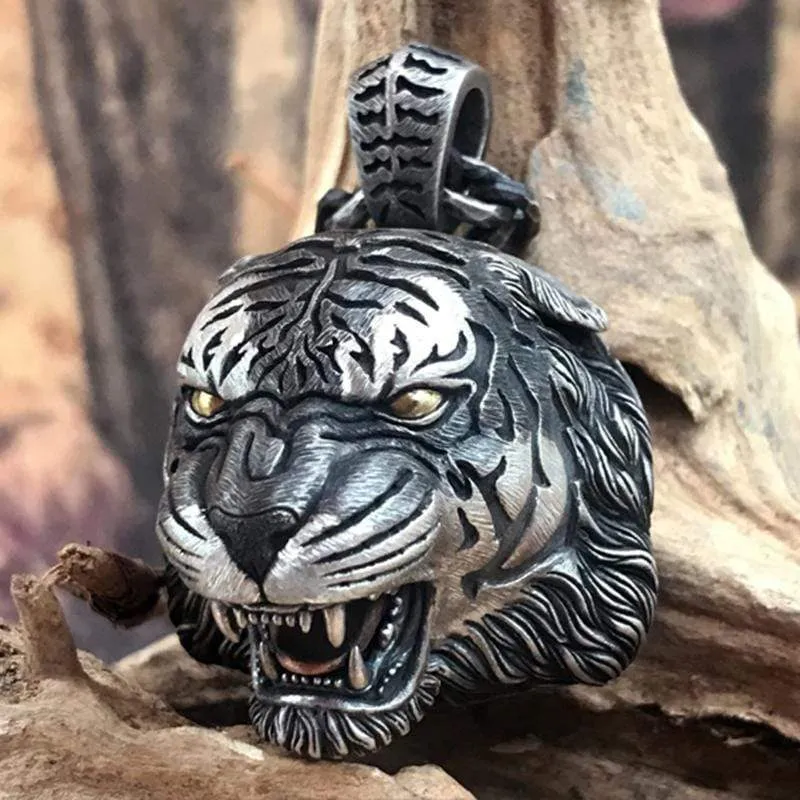 Original Handmade Tiger King Pendant