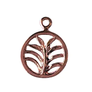 Rose Gold Plant Charm