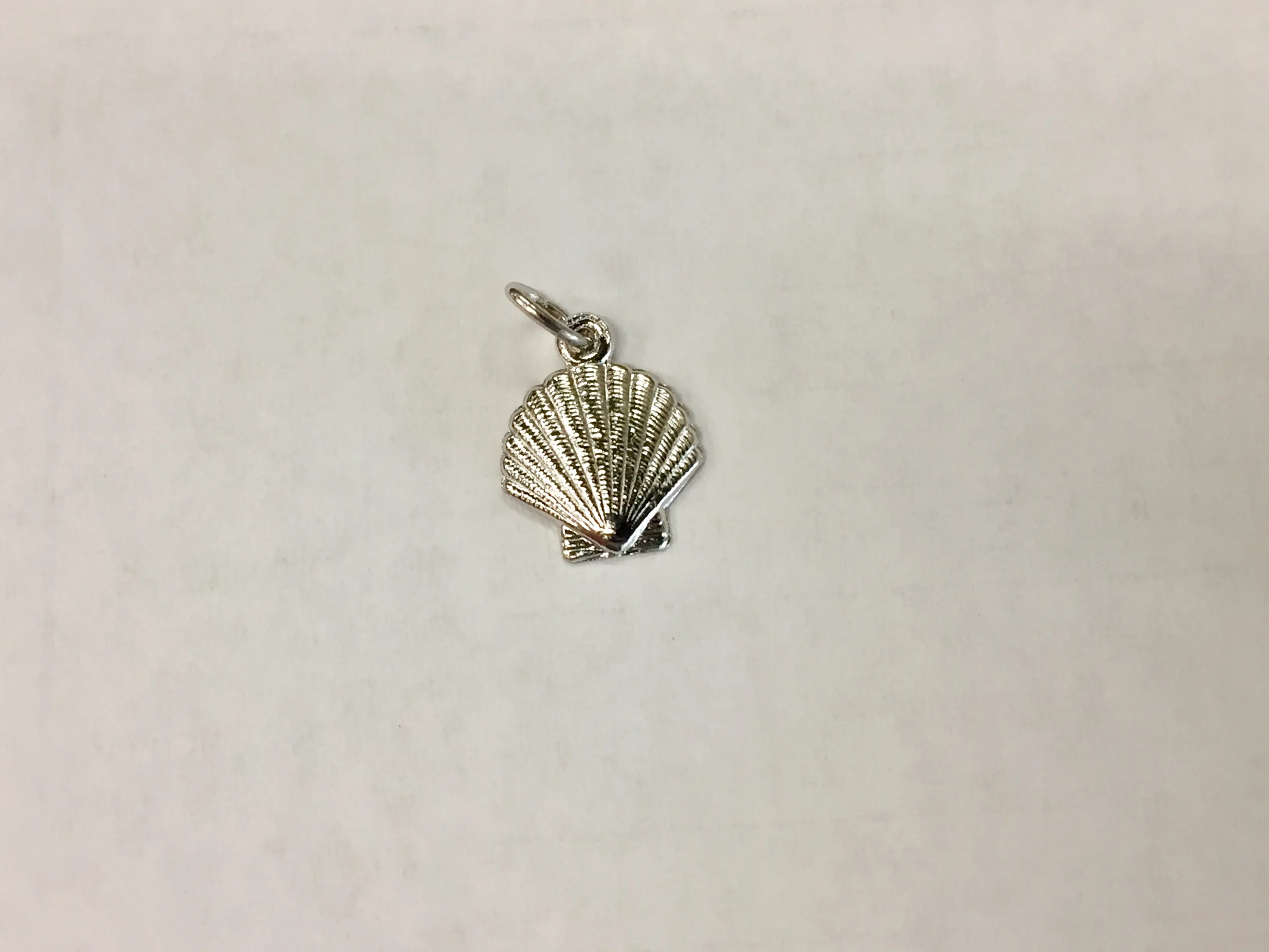 Sea Shell Silver Charms