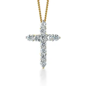 Shining Love Cross Pendant