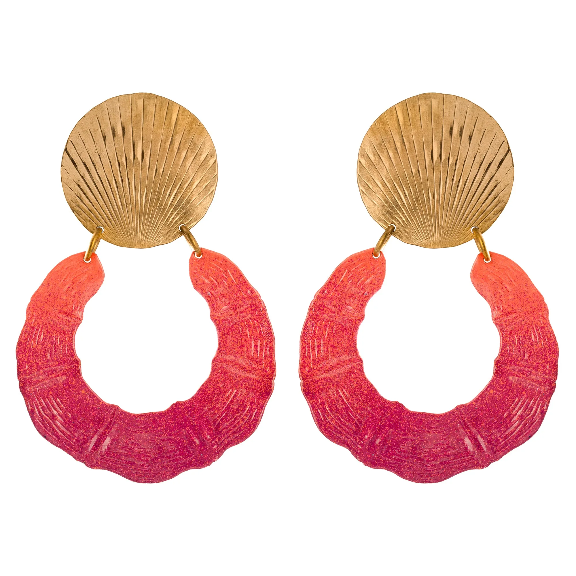 Sunset Bambou Earrings