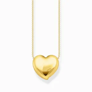 Thomas Sabo  Gold-plated Necklace with hHeart Pendant